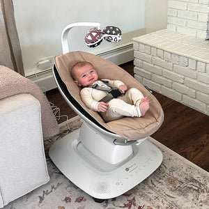 4moms MamaRoo Multi-Motion Baby Swing - Sandstone Lifestyle