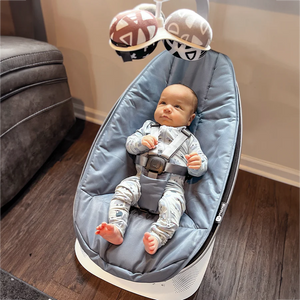 4moms MamaRoo Multi-Motion Baby Swing - Slate Blue Lifestyle