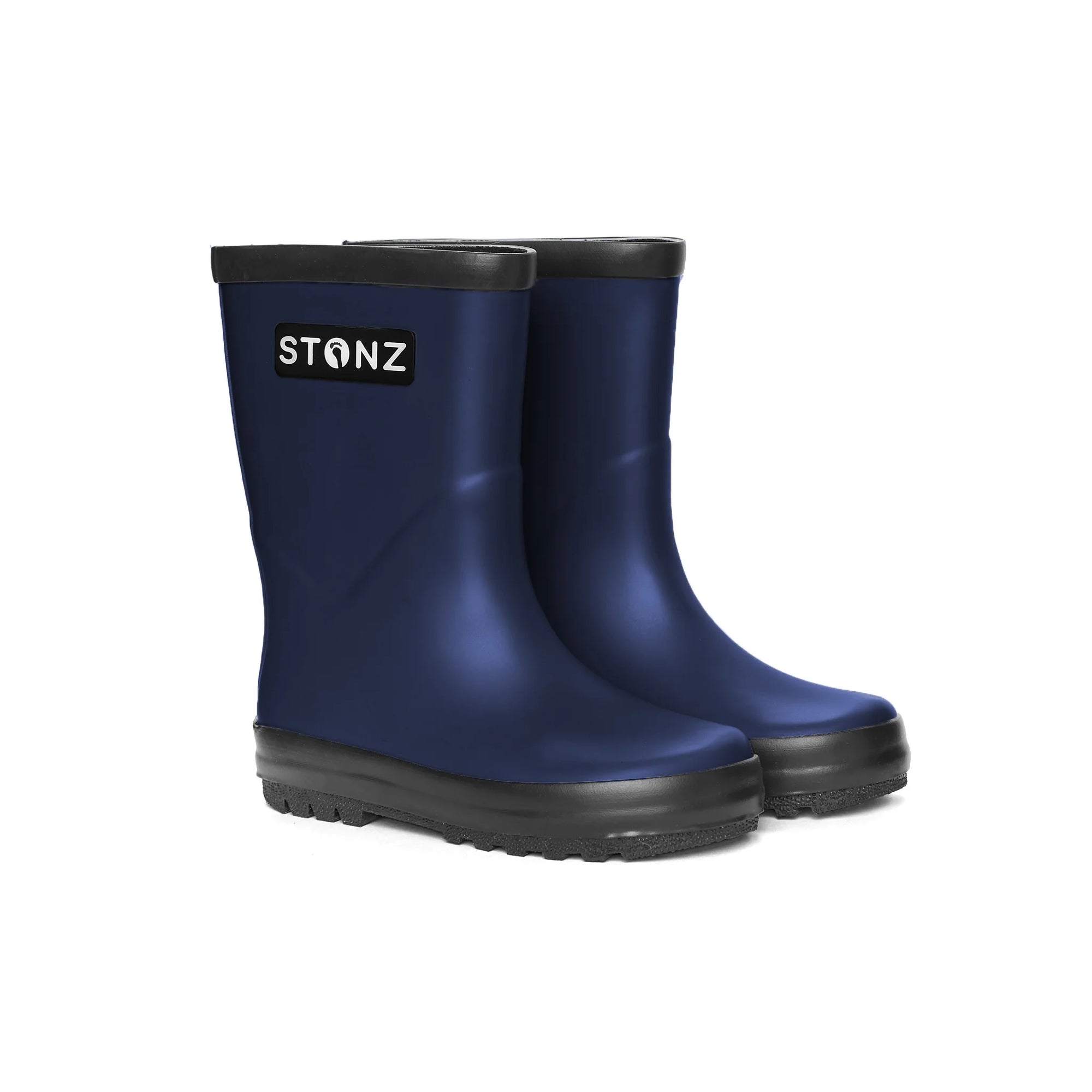 Stonz Waterproof Kids Rain Boots - Navy