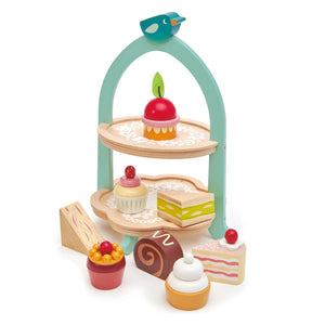 Tender Leaf Toys Birdie Afternoon Tea Stand 2