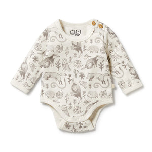 Wilson + Frenchy Organic Cotton Bodysuit - Tribal Woods