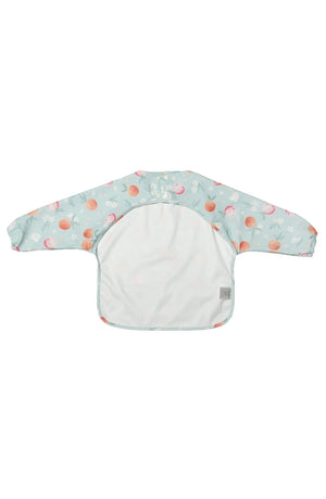 Loulou Lollipop Long Sleeve Waterproof Bib - Peaches Back