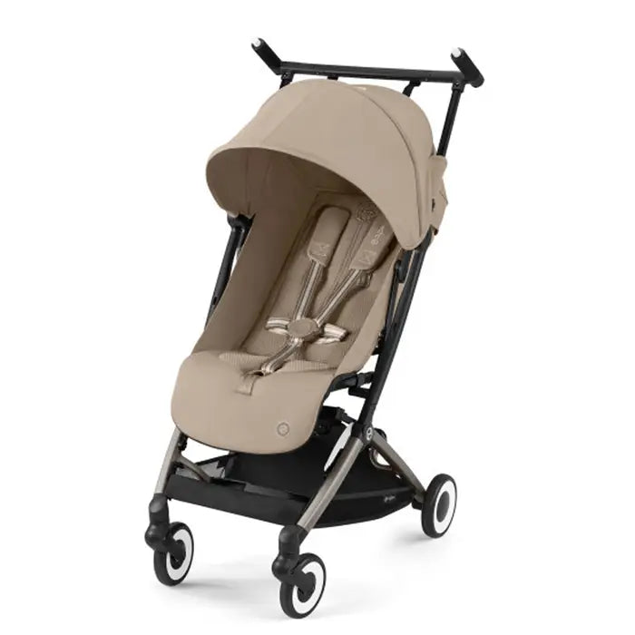 Almond Beige/Taupe Frame - CYBEX Libelle Stroller