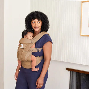 Ergobaby Omni Breeze Baby Carrier - Camel Brown Lifestyle 2