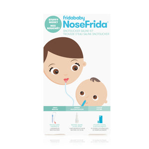 Frida Baby NoseFrida The Snotsucker Saline Kit