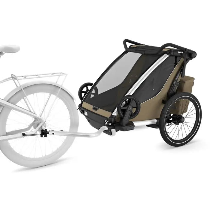 Thule Chariot Cross 2 Double Multisport Bike Trailer - Bicycle Kit