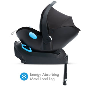  Latte Ziip Flame Retardant Free Clek Liing Infant Car Seat- Energy Absorbing Load Leg