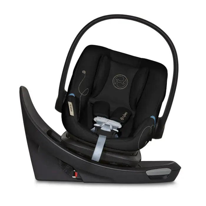 Moon Black - CYBEX Aton G Swivel SensorSafe Infant Car Seat