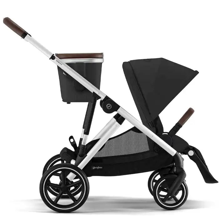 Moon Black/Silver Frame - CYBEX Gazelle S Stroller