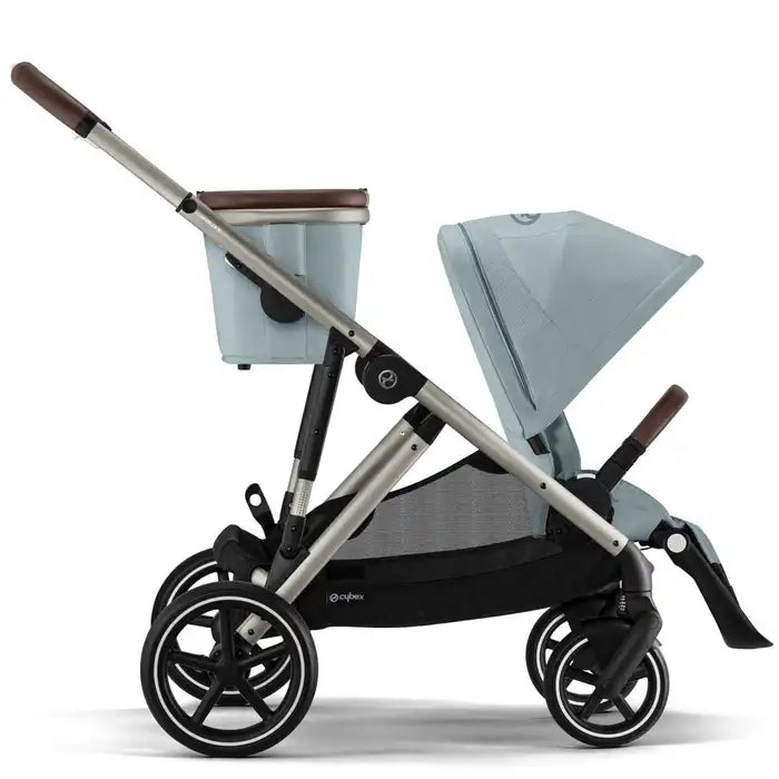 Sky Blue/Taupe Frame - CYBEX Gazelle S Stroller