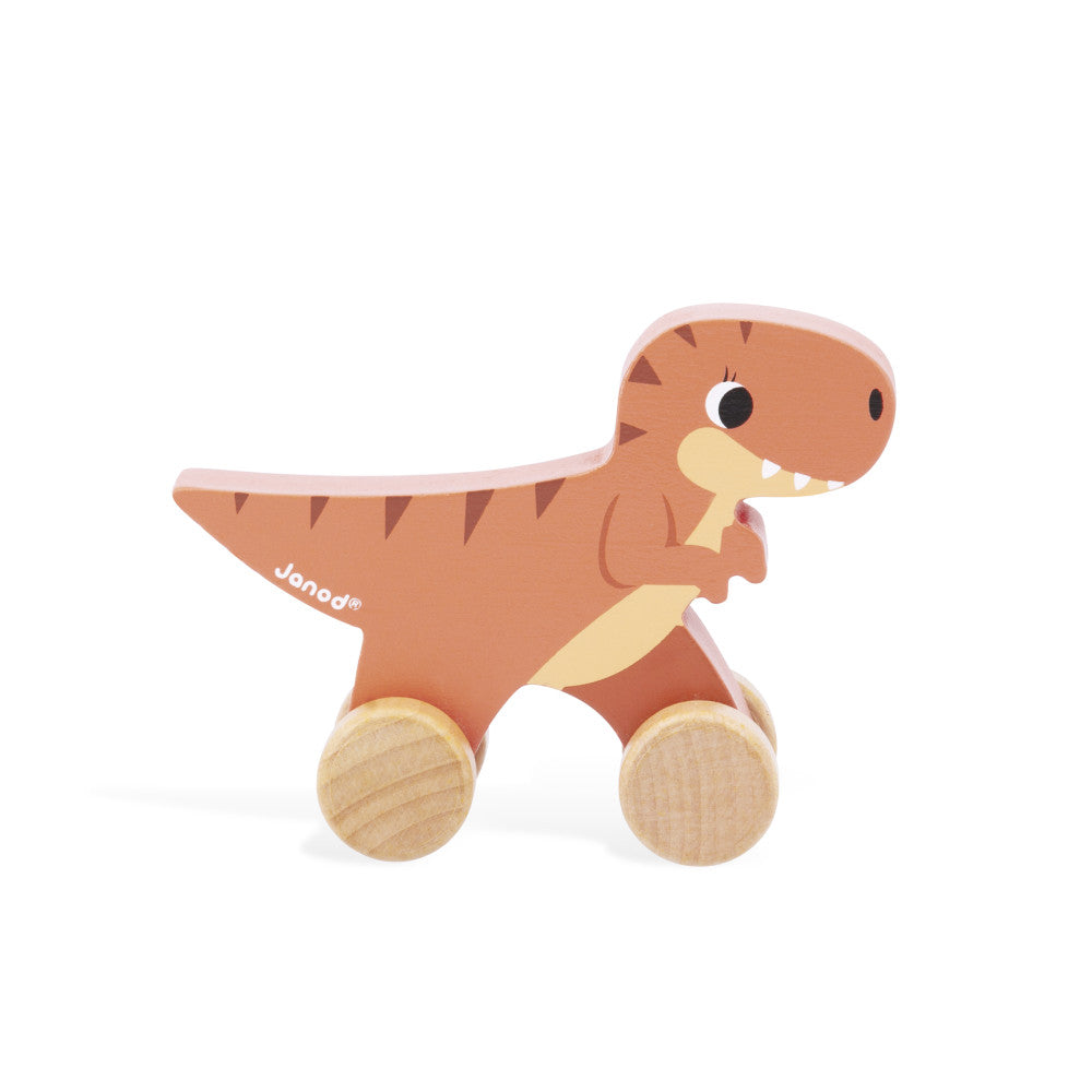 T-rex - Janod Push-Along Dinos