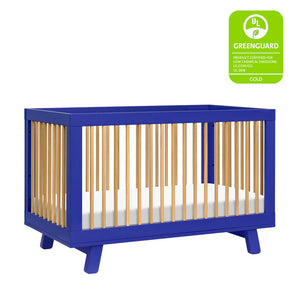 Cobalt / Honey - Babyletto Hudson 3-in-1 Convertible Crib