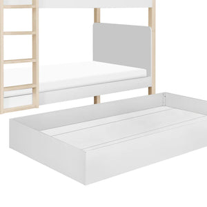 Babyletto TipToe Bunk Bed - White / Washed Natural