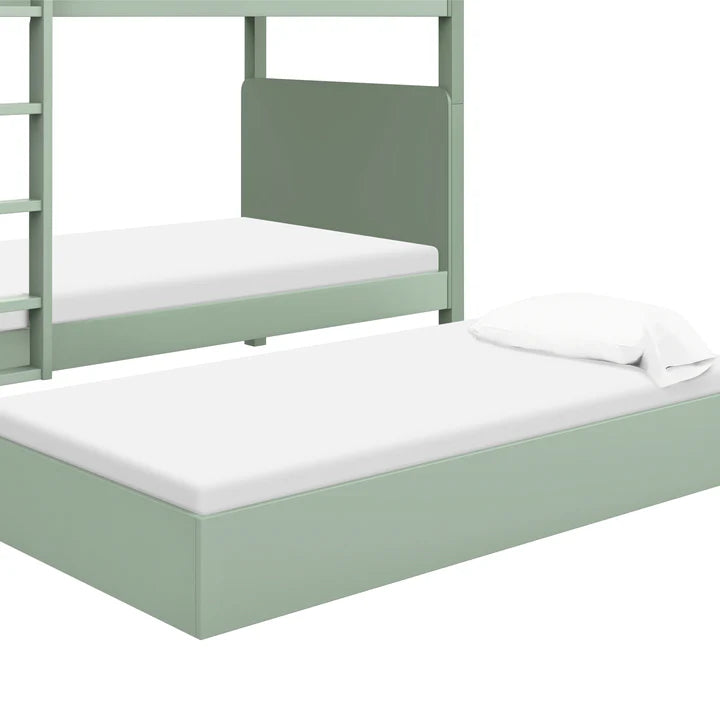 Babyletto TipToe Bunk Bed - Light Sage Sold Separately Trundle Bed