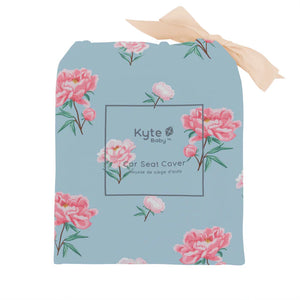 Kyte Baby Car Seat Cover - Peony Packaged