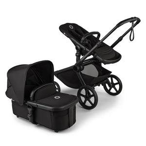 Bugaboo Kangaroo Complete Stroller - Black/Midnight Black Toddler Seat and Pram Body