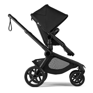 Bugaboo Kangaroo Complete Stroller - Black/Midnight Black Side View