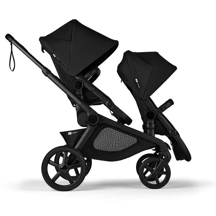 Black/Midnight Black  Bugaboo Kangaroo Sibling Seat - Mode 3