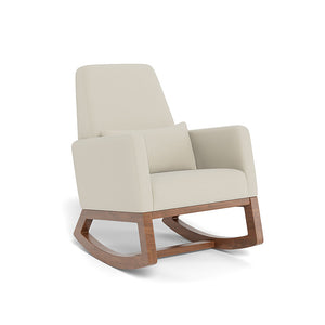 Monte Design nursing chair stone felt / walnut Monte Design Joya Rocker - Performance