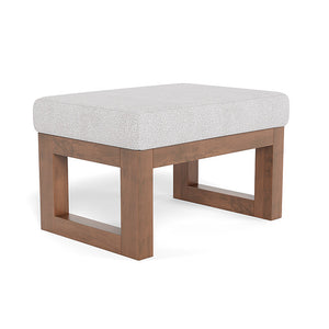 Monte Design ottoman Dove Grey / Walnut Monte Design Joya Ottoman - Performance