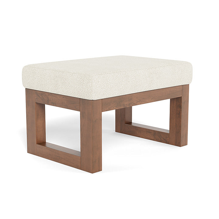 Monte Design ottoman  Ivory Boucle / Walnut  Monte Design Joya Ottoman - Performance