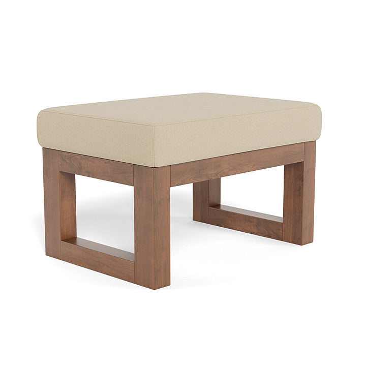 Monte Design ottoman Putty Felt / Walnut (+$100) Monte Design Joya Ottoman - Performance