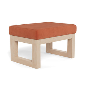 Monte Design ottoman terracotta Velvet / maple Monte Design Joya Ottoman - Performance