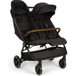 Nuna TRVL DUBL Stroller - Caviar Canopies