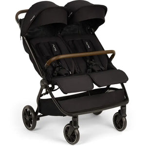 Nuna TRVL DUBL Stroller - Caviar