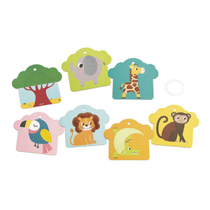 Janod Tactile Cards Set - Savannah 2