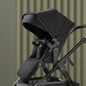 Silver Cross Wave Stroller with Car Seat Adapter (2023) - Onyx Sun Canopy Detail