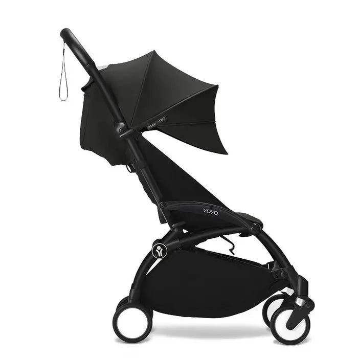 Stokke® YOYO³ Stroller Bundle (6M+) - Side View with Sun Visor