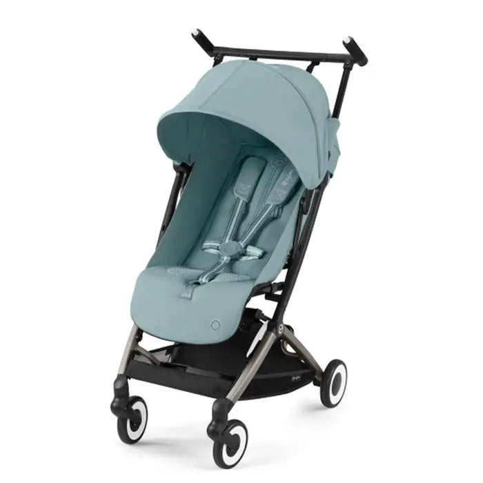 Stormy Blue/Taupe Frame - CYBEX Libelle Stroller