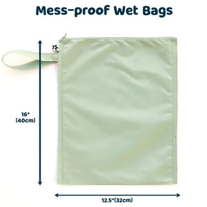 Tiny Twinkle 2 PK Mess-Proof Wet Bag Set - Sizing