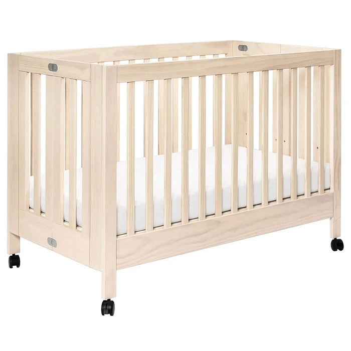 Washed Natural - Babyletto Maki Full-Size Portable Folding Crib