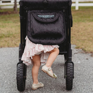 WonderFold W2 Luxe Double Stroller Wagon - Lifestyle 2