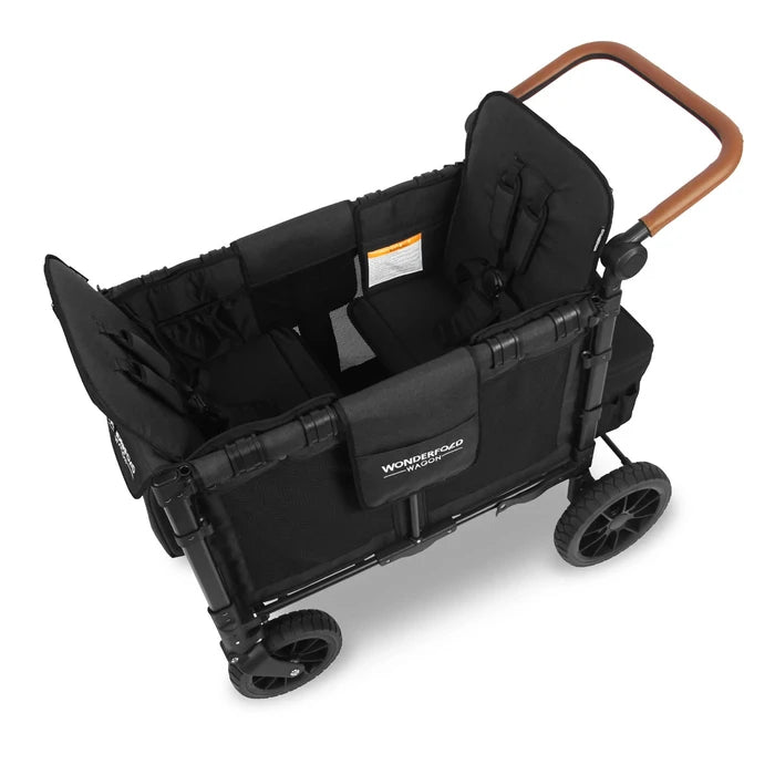 WonderFold W2 Luxe Double Stroller Wagon - Above View