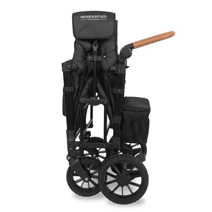 WonderFold W2 Luxe Double Stroller Wagon - Folded