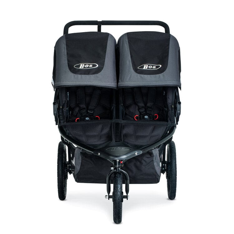 BOB Gear Revolution Flex 3.0 Duallie Double Jogging Stroller - Graphit -  Momease Baby Boutique