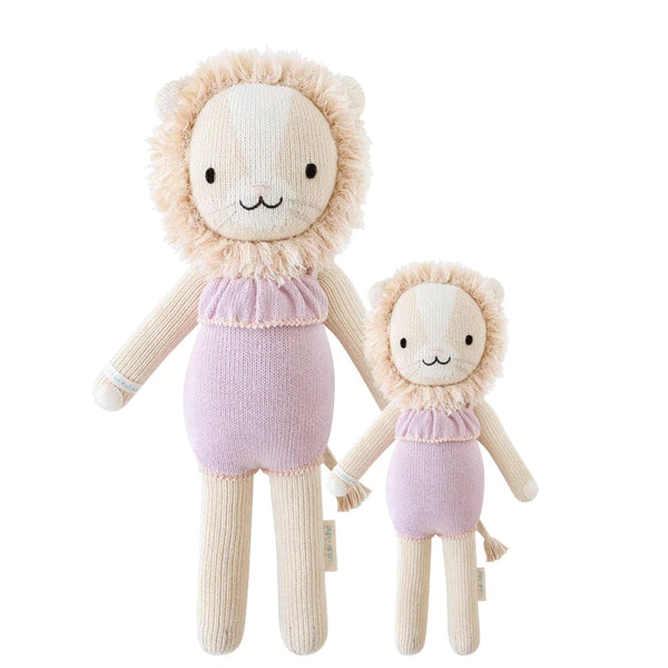 cuddle + kind Hand-Knit Doll - Savannah the Lion - Momease Baby