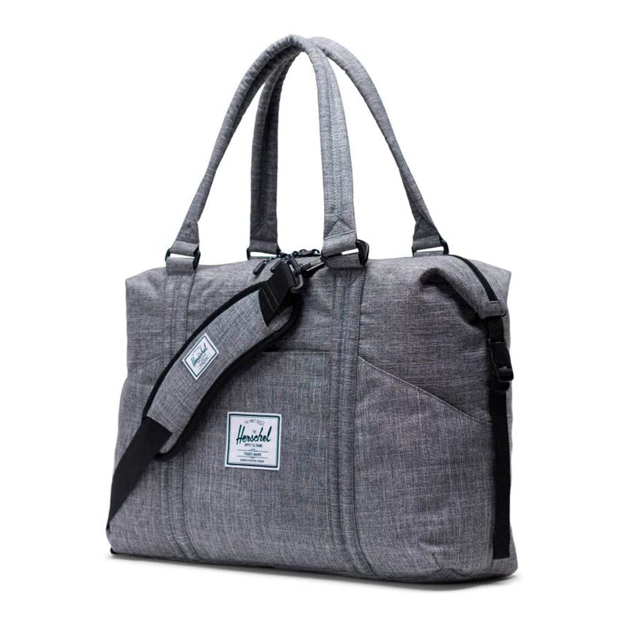 Herschel Strand Tote - Raven Crosshatch 