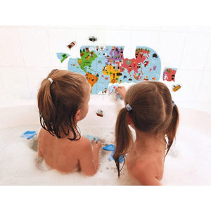 Janod bath toy Janod Bath Explorers Map