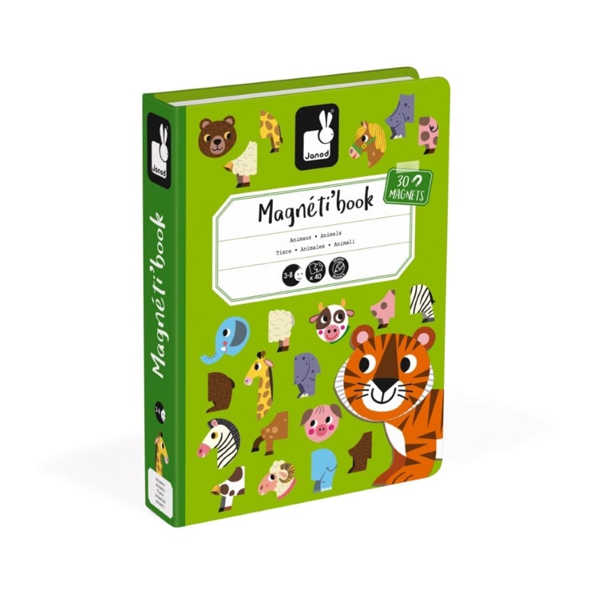 Janod puzzle Janod Magneti'book - Animals