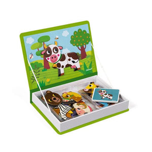 Janod puzzle Janod Magneti'book - Animals