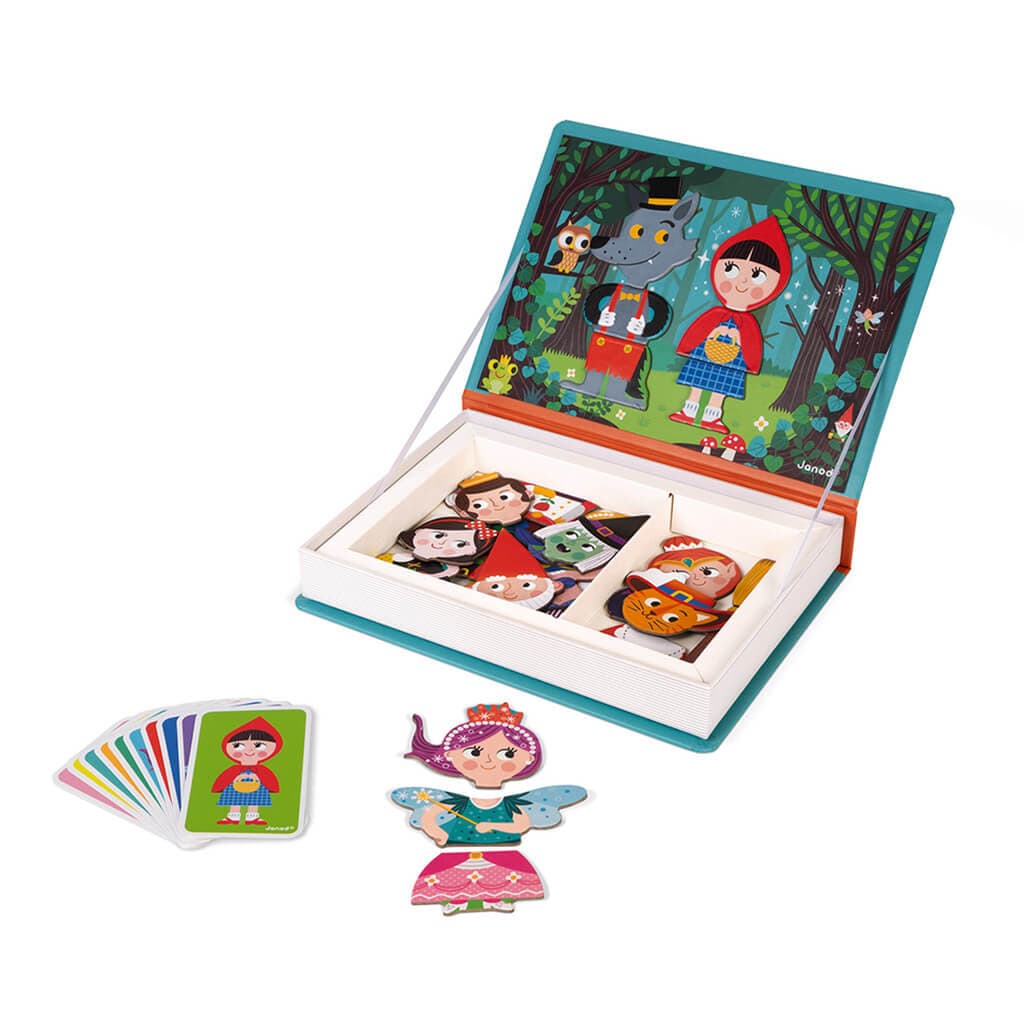 Janod puzzle Janod Magneti'book - Fairy Tales