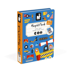 Janod puzzle Janod Magneti'book - Racers