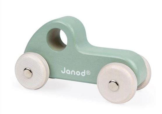 Janod toy Green Truck - Small Push Cars Janod Small Push Cars