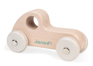 Janod toy Natural Truck - Small Push Cars Janod Small Push Cars