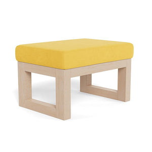 Monte Design ottoman Yellow Microfibre / Maple Monte Design Joya Ottoman - Performance