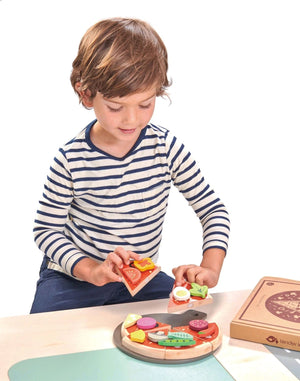 Tender Leaf Toys wooden toy Tender Leaf Toys Pizza Party